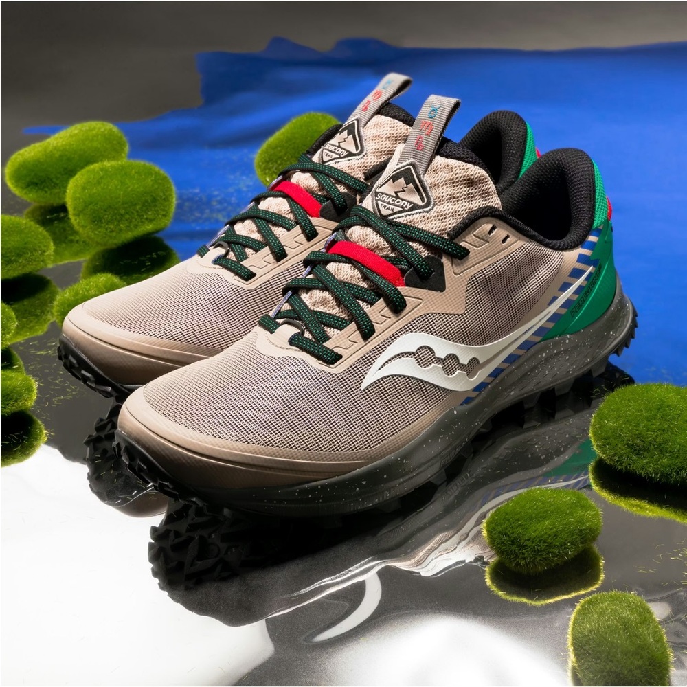 Limited Edition Saucony Astrotrail EARTH Peregrine 11 Trail Running Shoes